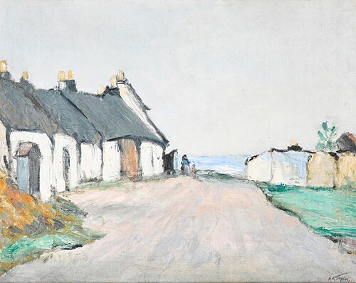 An Arran Village, , Ernest Archibald Taylor