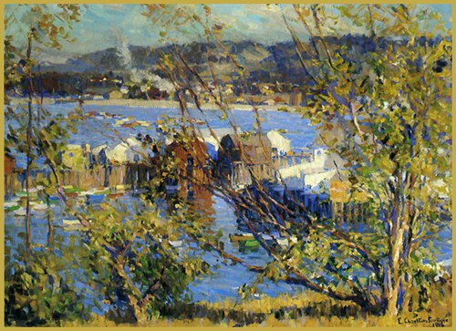 Monterey Bay, 1916, E Charlton Fortune