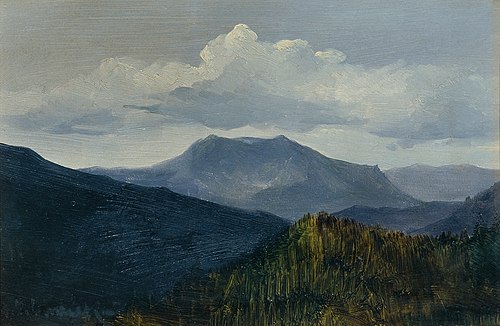 Der Schneeberg bei Gutenstein, 1900, Anton Hlávacek