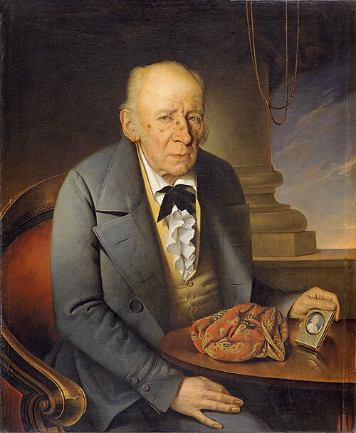Portrait du père, 1848, Giuseppe Tominz