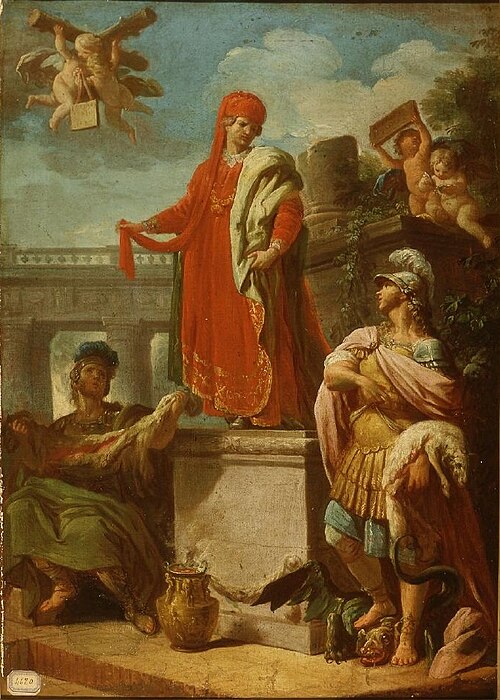 Alegoría de la Orden del Toisón de Oro, 1778, Antonio González Velázquez