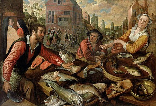 The Fish Market, , Joachim Bueckelaer