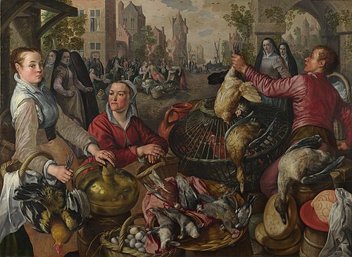 les Quatre Éléments, 1570, Joachim Bueckelaer