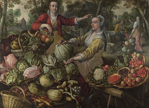 les Quatre Éléments, 1569, Joachim Bueckelaer