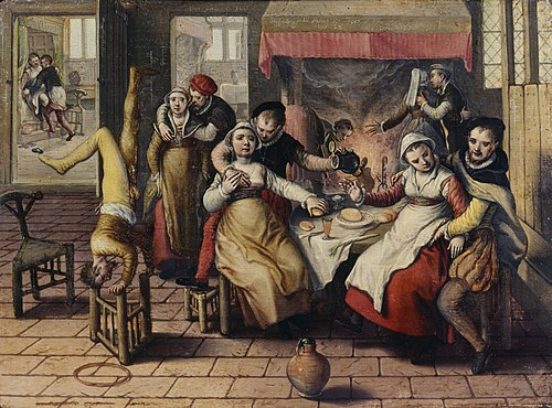 Brothel, 1562, Joachim Bueckelaer