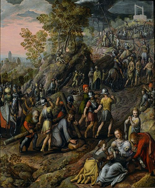 Christ carrying the Cross, 1562, Joachim Bueckelaer
