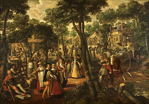 Rural Festival, 1563, Joachim Bueckelaer