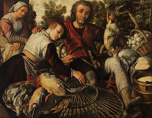Market Makers, 1567, Joachim Bueckelaer