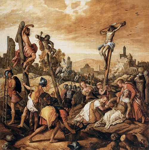 Le Calvaire, 1567, Joachim Bueckelaer