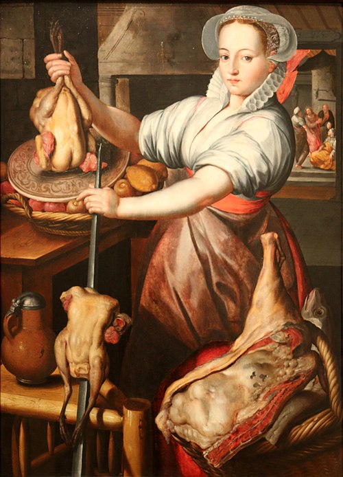 La cuisinière, , Joachim Bueckelaer