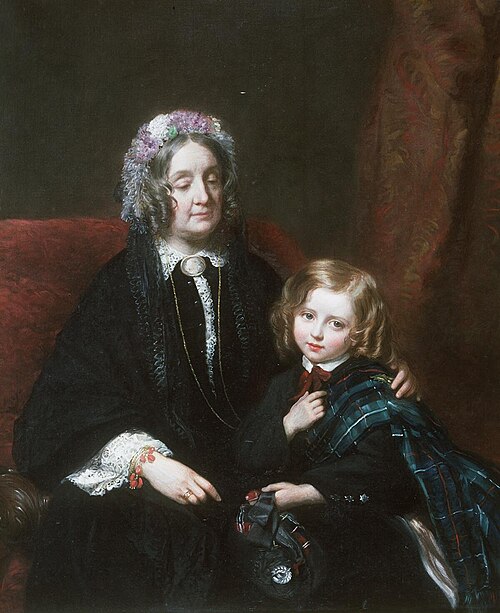 Lady M.E. Hamlyn Williams & Sir H. Drummond, 1865, Eden Upton Eddis