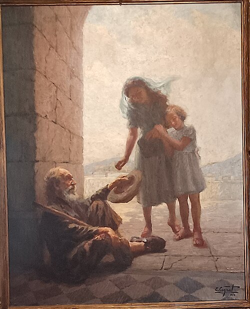 A esmola, 1950, Edgard Cognat