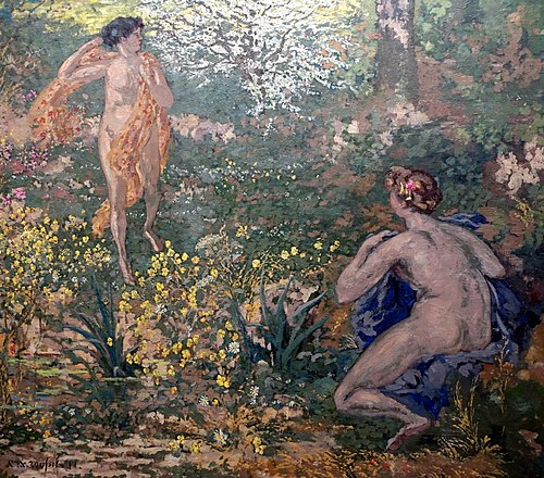L'Enlèvement des filles de Leucippe, 1911, Ker-Xavier Roussel