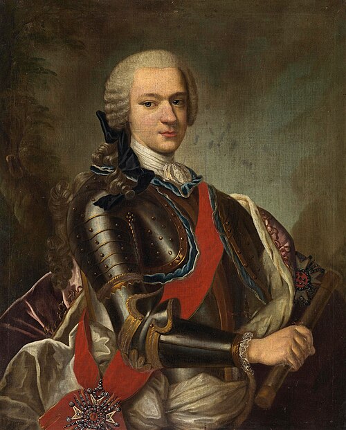 Bildnis des Herzogs Christian IV. von Pfalz Zweibrücken, 1741, Ker-Xavier Roussel