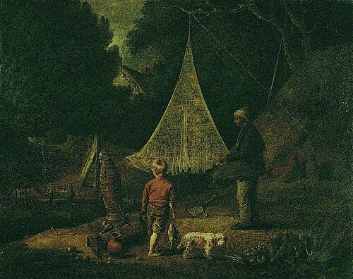 The Eel Catcher, 1812, Edmund Bristow