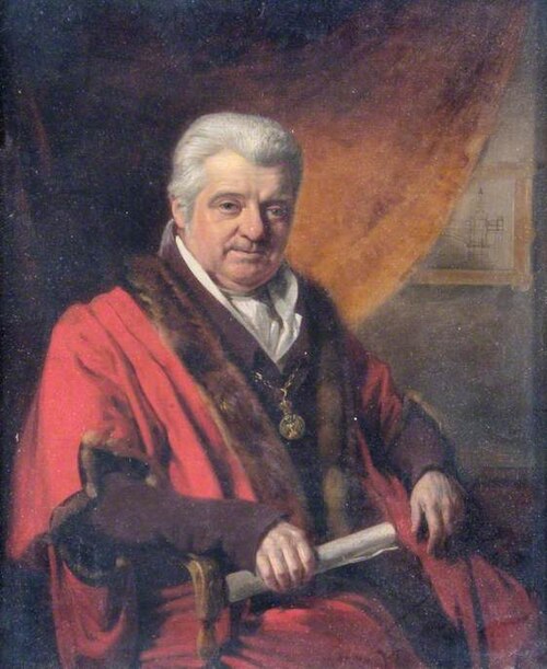 Alderman James Egglestone (1760–1836), Mayor of Windsor (1797, 1807 & 1821), 1821, Edmund Bristow