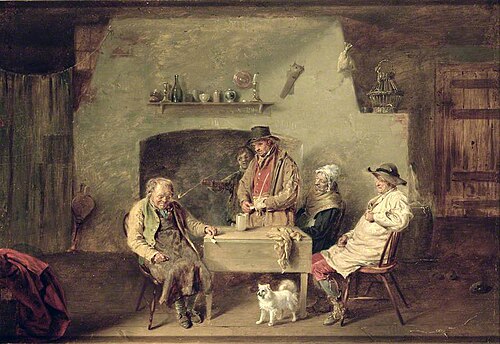 The End of the Chapter, 1822, Edmund Bristow