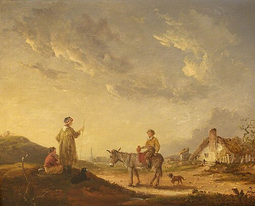 Gossip by the Wayside, , Edmund Bristow