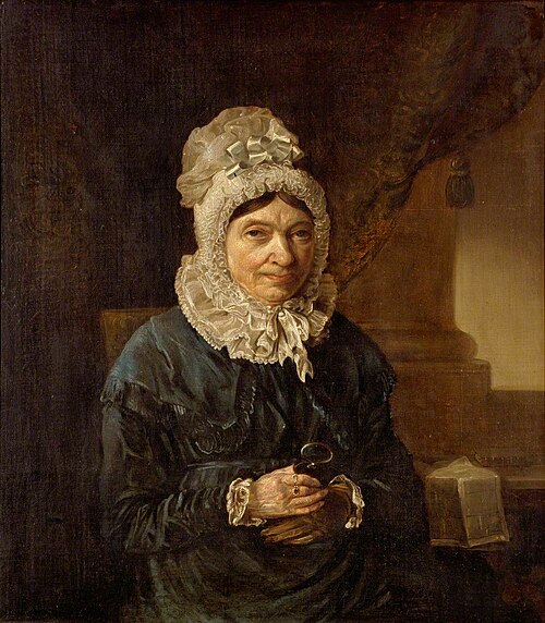 Elizabeth Aiton (c.1740–1826), Wife of William Aiton, , Edmund Bristow