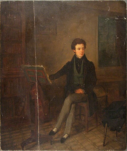 Young Man with a Cello, , Edmund Bristow