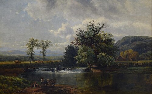 Along the Neshaminy, 1864, Edmund Darch Lewis