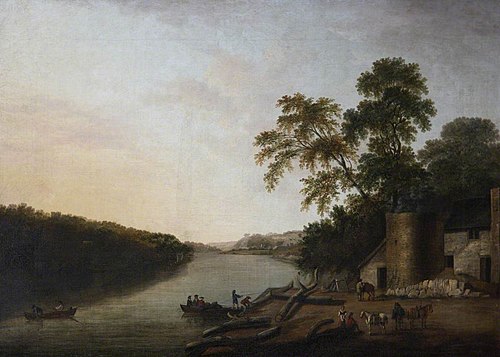 Crabtree Limekilns and Part of Saltram, 1796, Edmund Garvey