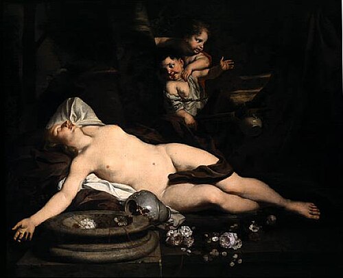 Sleeping Bacchante, , Gerard de Lairesse