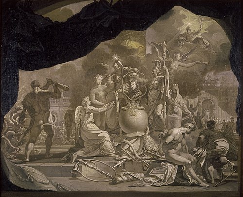 The Glorification of Stadholder-King William III (1650-1702), 1690, Gérard de Lairesse