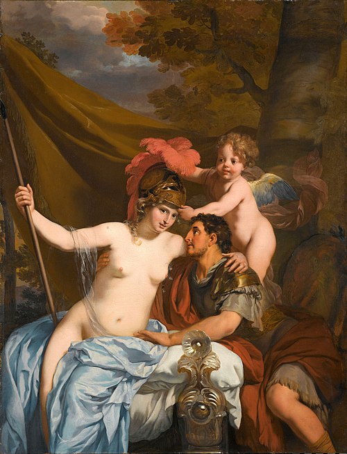Odysseus and Calypso, 1680, Gerard de Lairesse