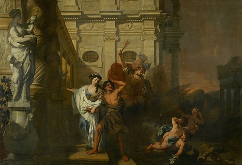 De tuchtiging leidt een behoeftige, 1670, Gerard de Lairesse