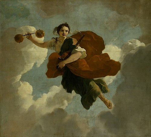 Justitia : Allegorische voorstelling van de verzorging van leprozen en onnozelen, 1675, Gerard de Lairesse