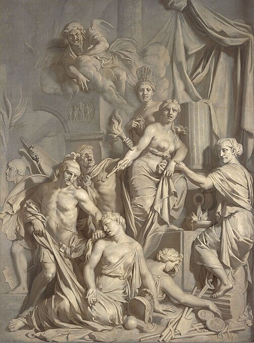Rome from the Throne, 1689, Gerard de Lairesse