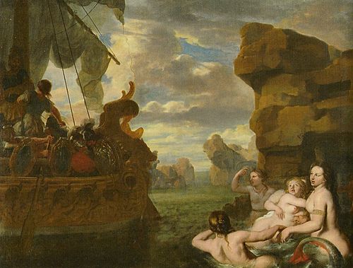 Ulysses and the Sirens, 1650, Gerard de Lairesse