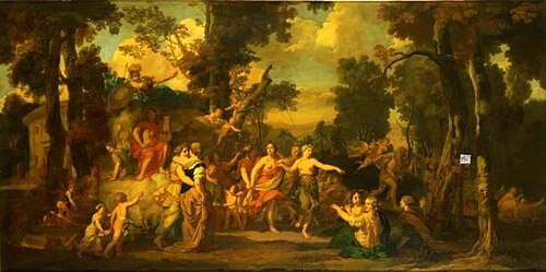 Besuch der Minerva bei den Musen auf dem Parnass, 1667, Gerard de Lairesse