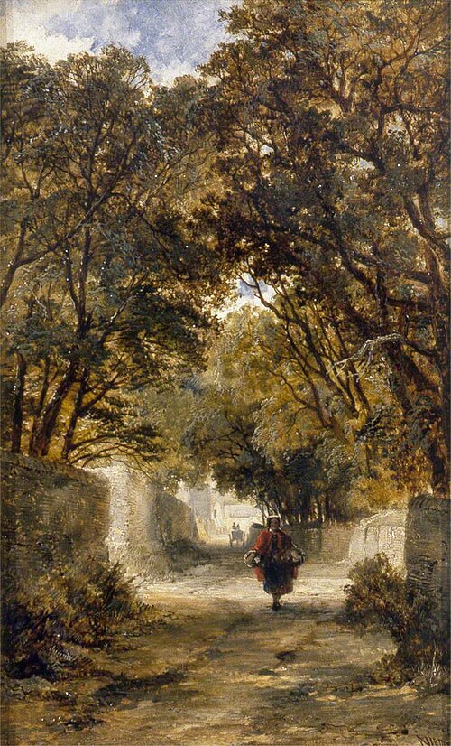 Woody Lane, 1856, Edmund John Niemann