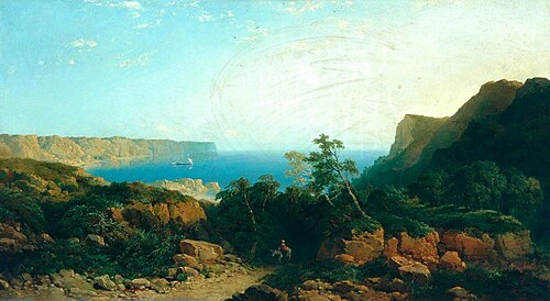 From Mulgrave Woods near Whitby, 1860, Edmund John Niemann