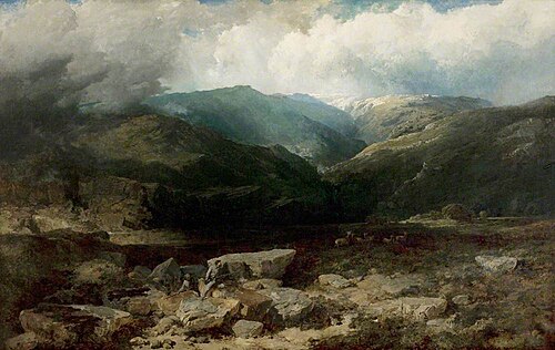 Deer Stalking in the Highlands, a Quiet Shot, 1860, Edmund John Niemann