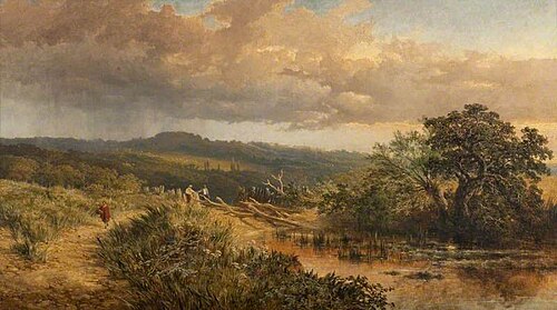 Shooters' Hill, Kent, 1866, Edmund John Niemann