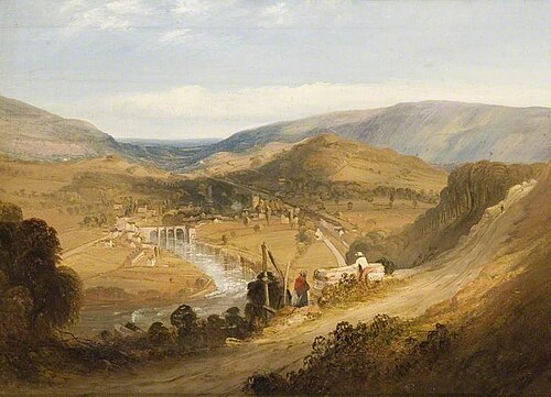 A Welsh Valley, , Edmund John Niemann