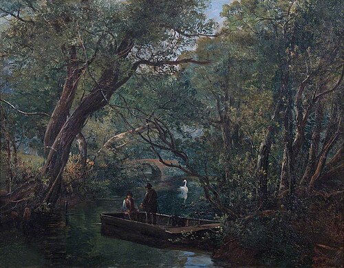 River Scene, , Edmund John Niemann