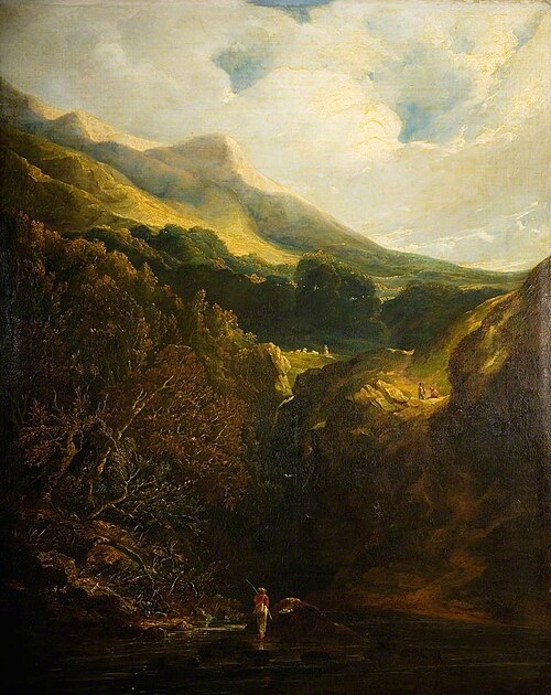Mountainous Landscape, , Edmund John Niemann