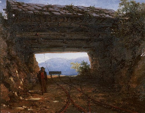 On Penmaenmawr, 1872, Edmund John Niemann
