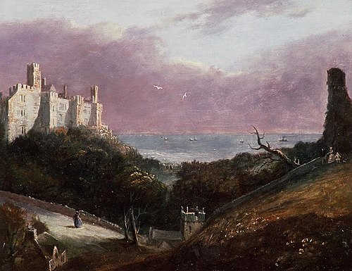 St. Donat's Castle, 1850, Edmund John Niemann