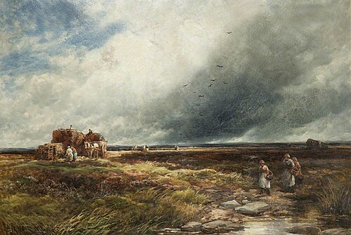A Yorkshire Moor, 1898, Edmund Morrison Wimperis