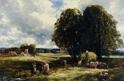 Haymaking, 1898, Edmund Morrison Wimperis