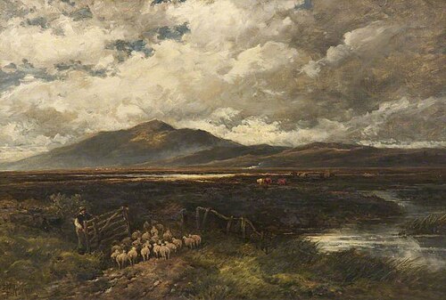 Landscape with Sheep, 1900, Edmund Morrison Wimperis