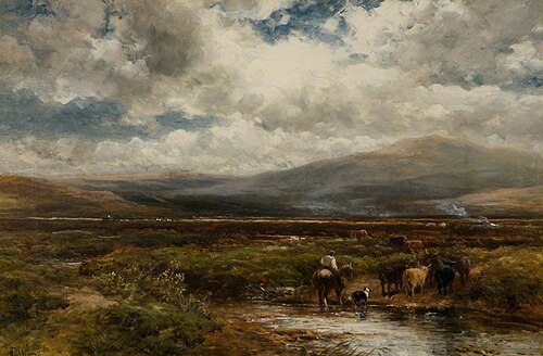 A Scottish Moor, , Edmund Morrison Wimperis