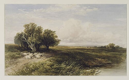 Across The Common, 1878, Edmund Morrison Wimperis