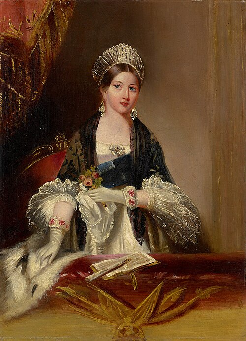 Queen Victoria at the Drury Lane Theatre, November 1837, 1837, Edmund Thomas Parris