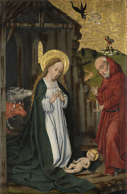 Anbetung des Kindes, 1460, Friedrich Herlin